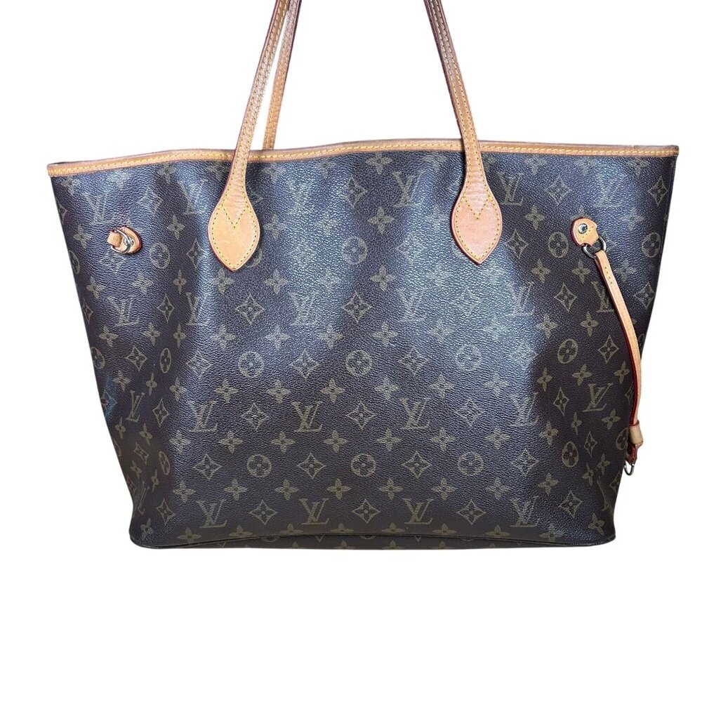 Louis Vuitton Vintage LV Monogram Neverfull MM Tote Bag - Picture 4 of 12